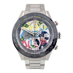 Tag Heuer Carrera Monopoly Steel Multicolor Dial 43mm Automatic Mens CAR201AA